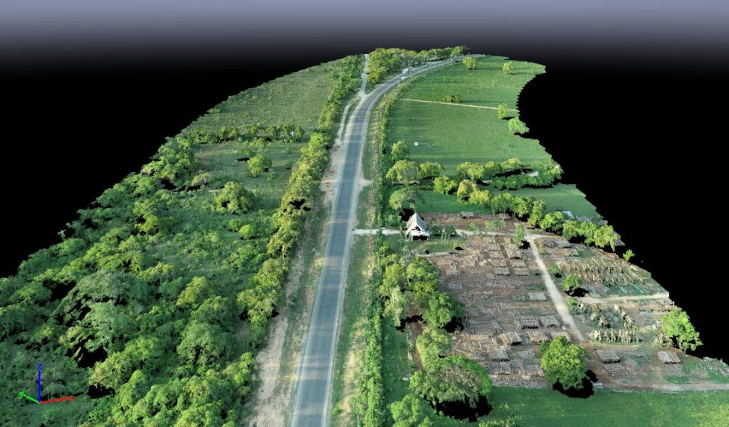 Road Aerial Photogrammetry