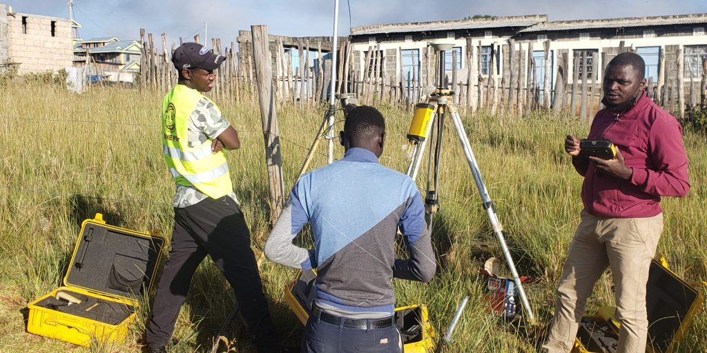 Land Surveying using RTK Station