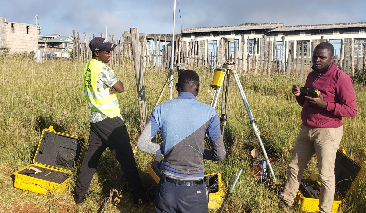 Land Surveying using RTK Station